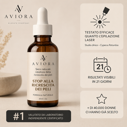 Aviora™ Siero Anti-Ricrescita Viso